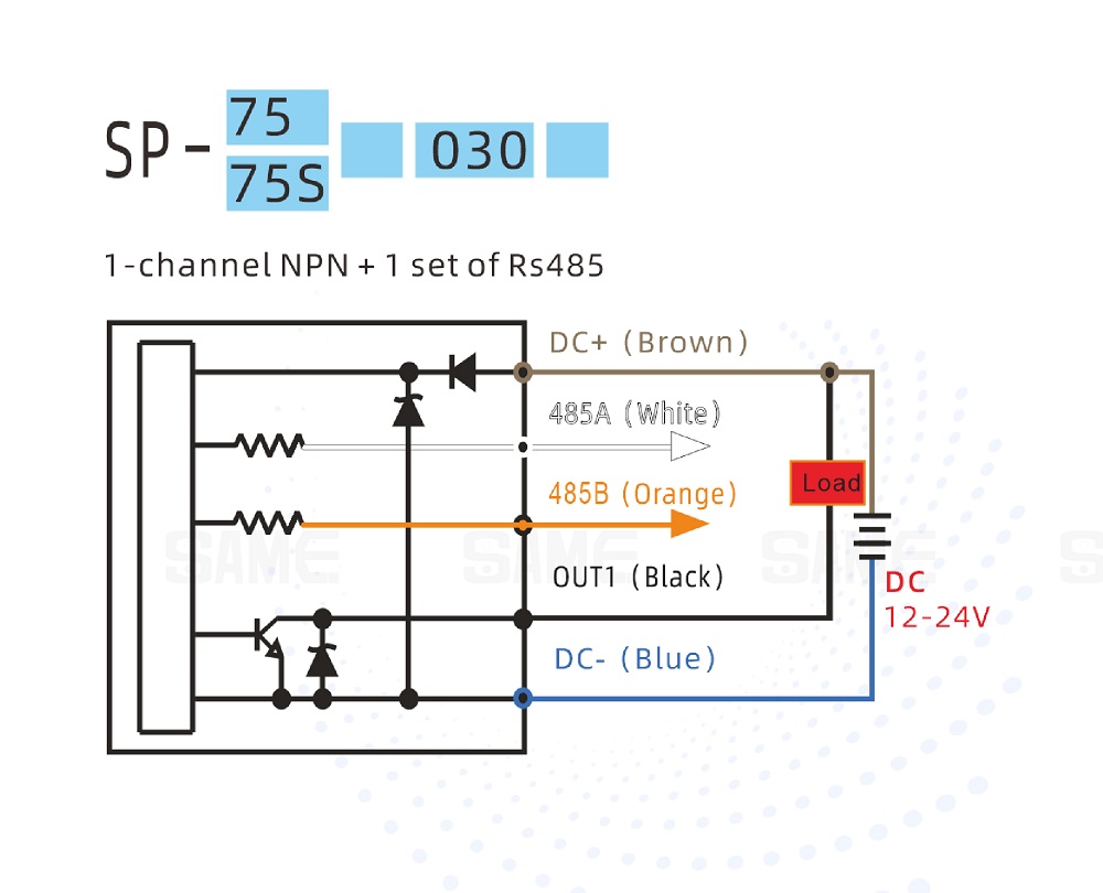 RS485 Output Digital Pressure Switch